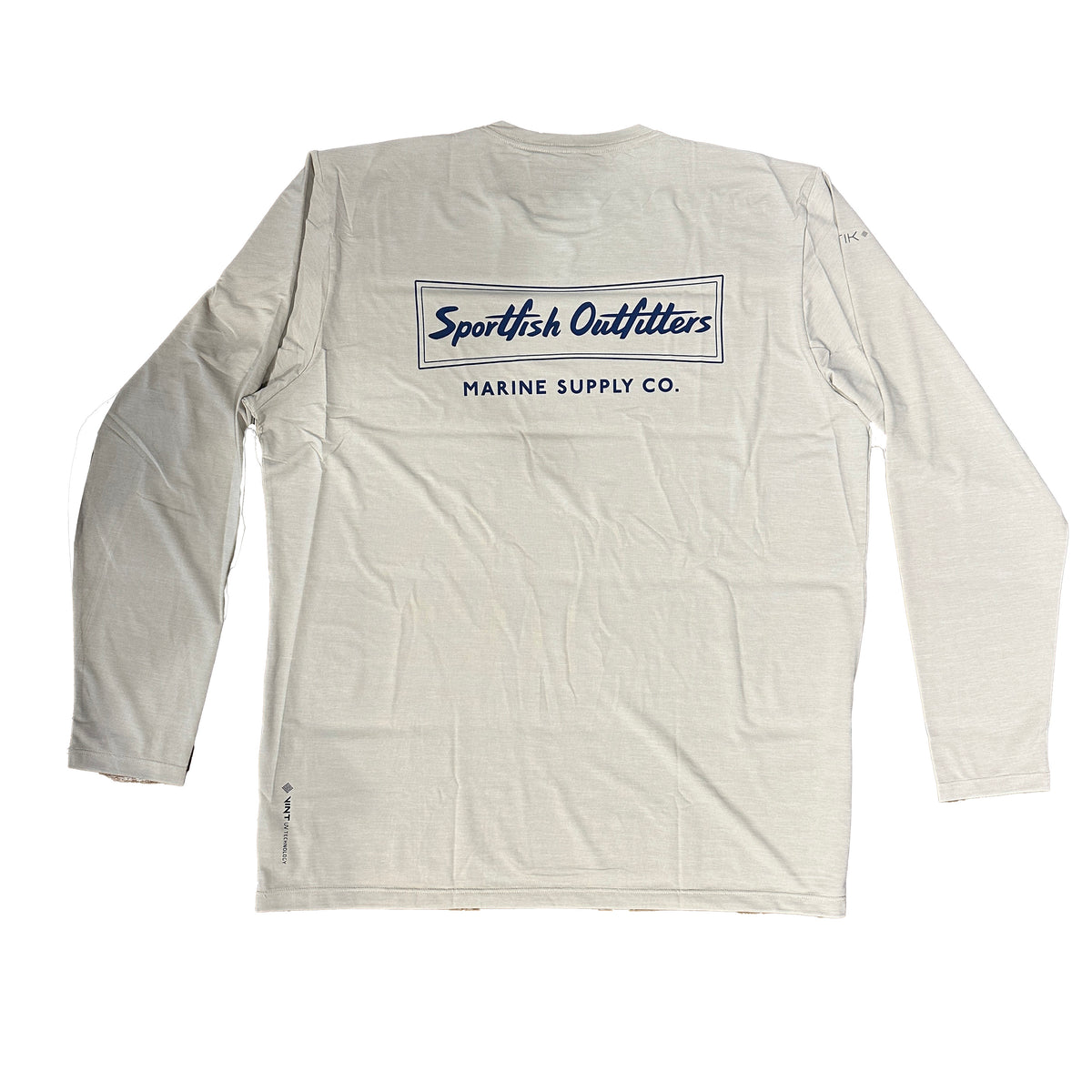 Sportfish Outfitters Tech Long Sleeve - Stone Heathered
