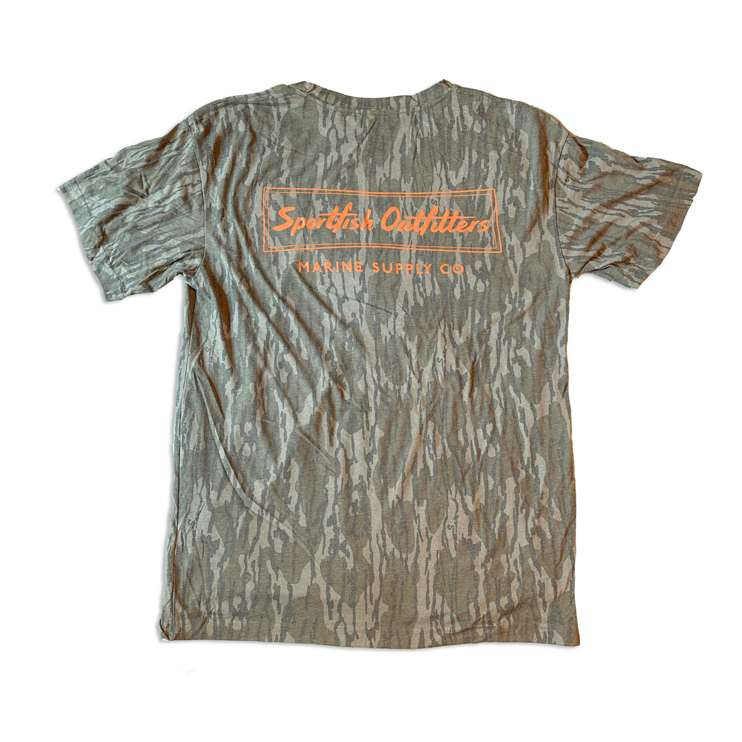 Bottomland Camo Marine Supply Men's Shirt