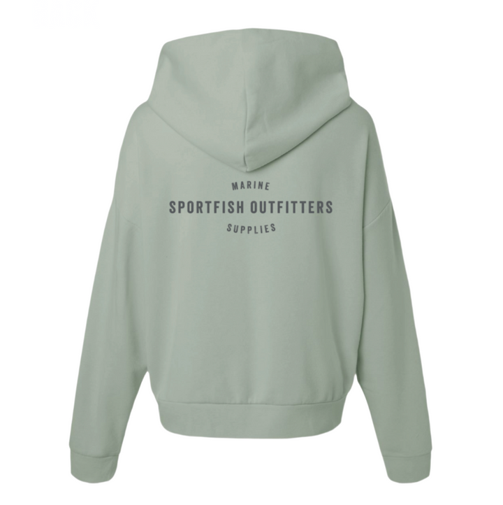 Sportfish Outfitters Ladies Hoodie - Sage