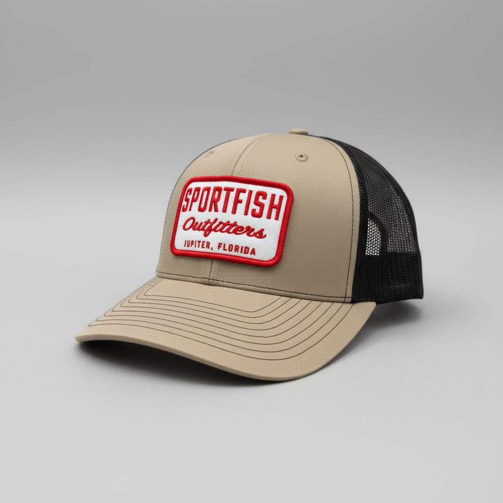 Sportfish Outfitters Builder Hat Tan