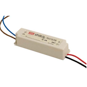LED Converter: 90-264VAC to 24VDC, 20W