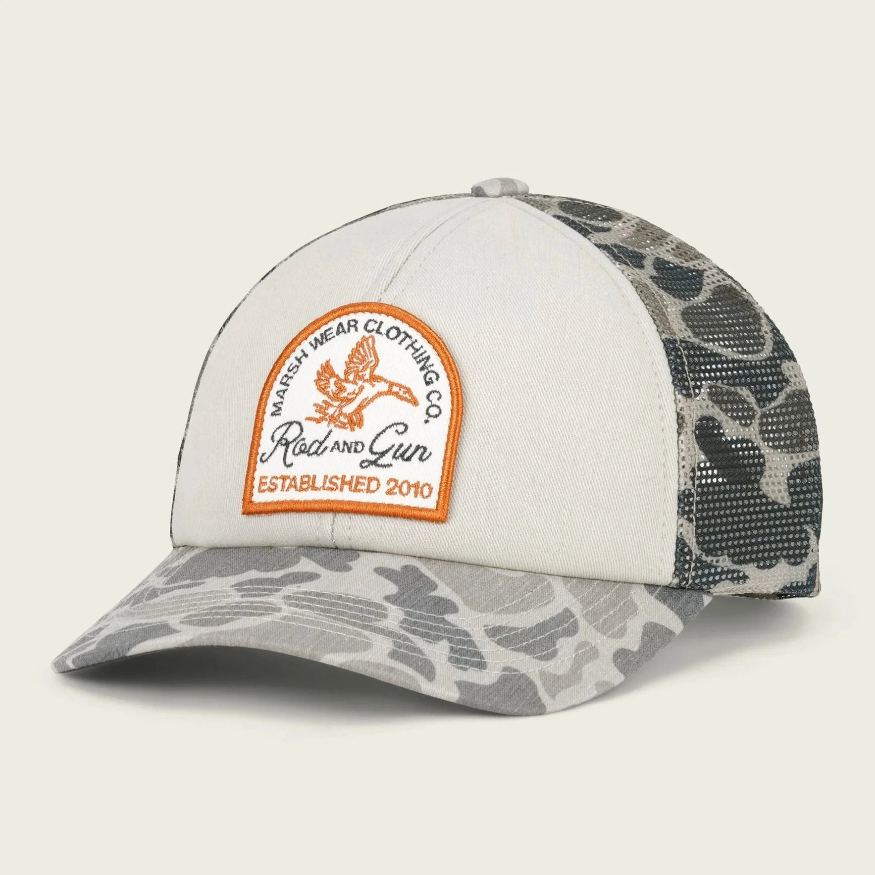 Marsh Wear In Flight Trucker Hat - Khaki
