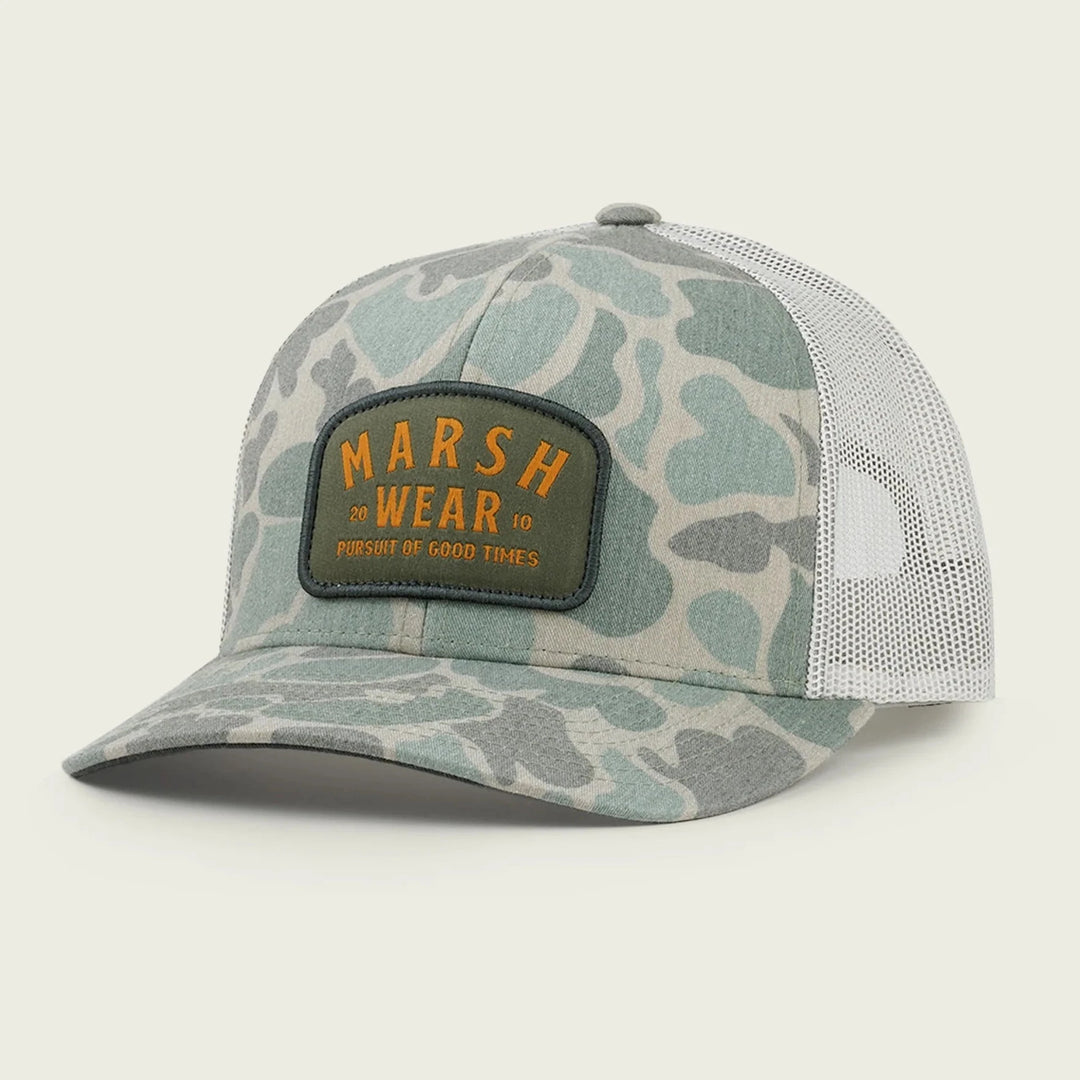 Marsh Wear Alton Camo Trucker - Green Mallard Camo