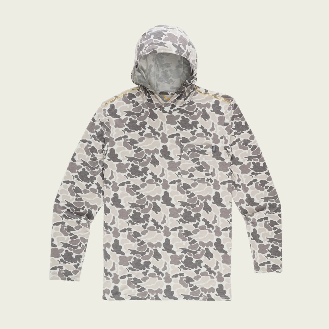 Marsh Wear Buxton Hagood Hoodie - Stone Mallard Camo