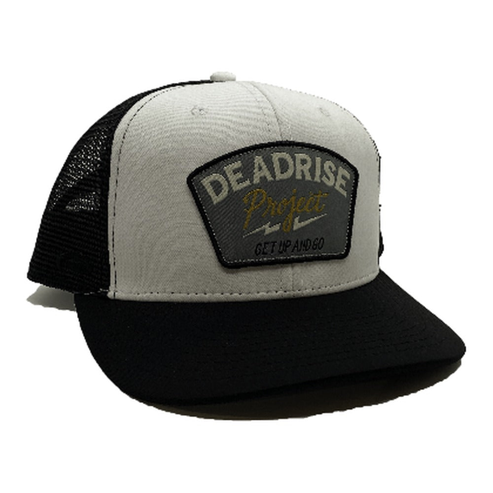 White Deadrise Project Badge Hat