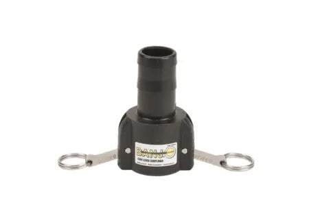 1" Female Coupler x 1 1/4" Hose Shank - Banjo Cam Lever Coupling (B125C)