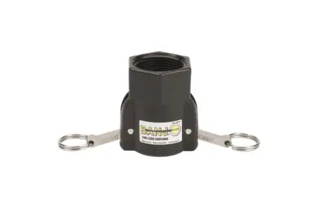 1" Female Coupler x 1 1/4" FPT - Banjo Cam Lever Coupling (B125D)