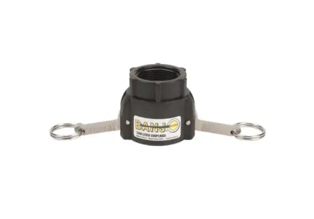 1 1/2" Female Coupler x 1" FPT - Banjo Cam Lever Coupling (B150D)