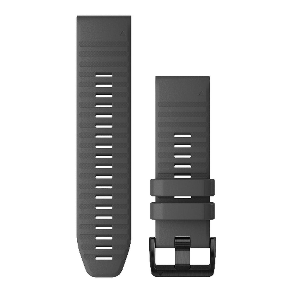QuickFit® 26 Watch Bands, Slate Gray Silicone