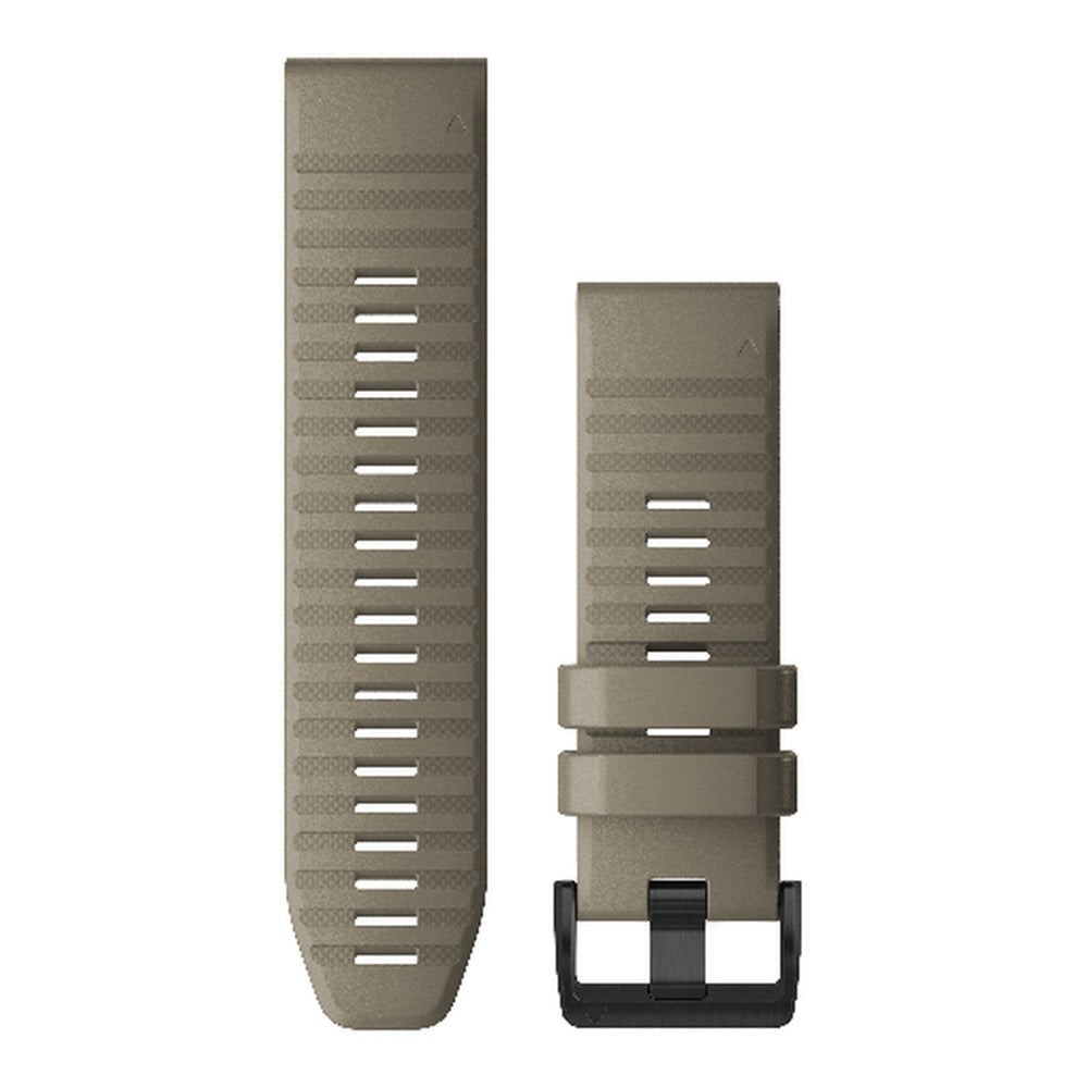 QuickFit® 26 Watch Bands, Dark Sandstone Silicone
