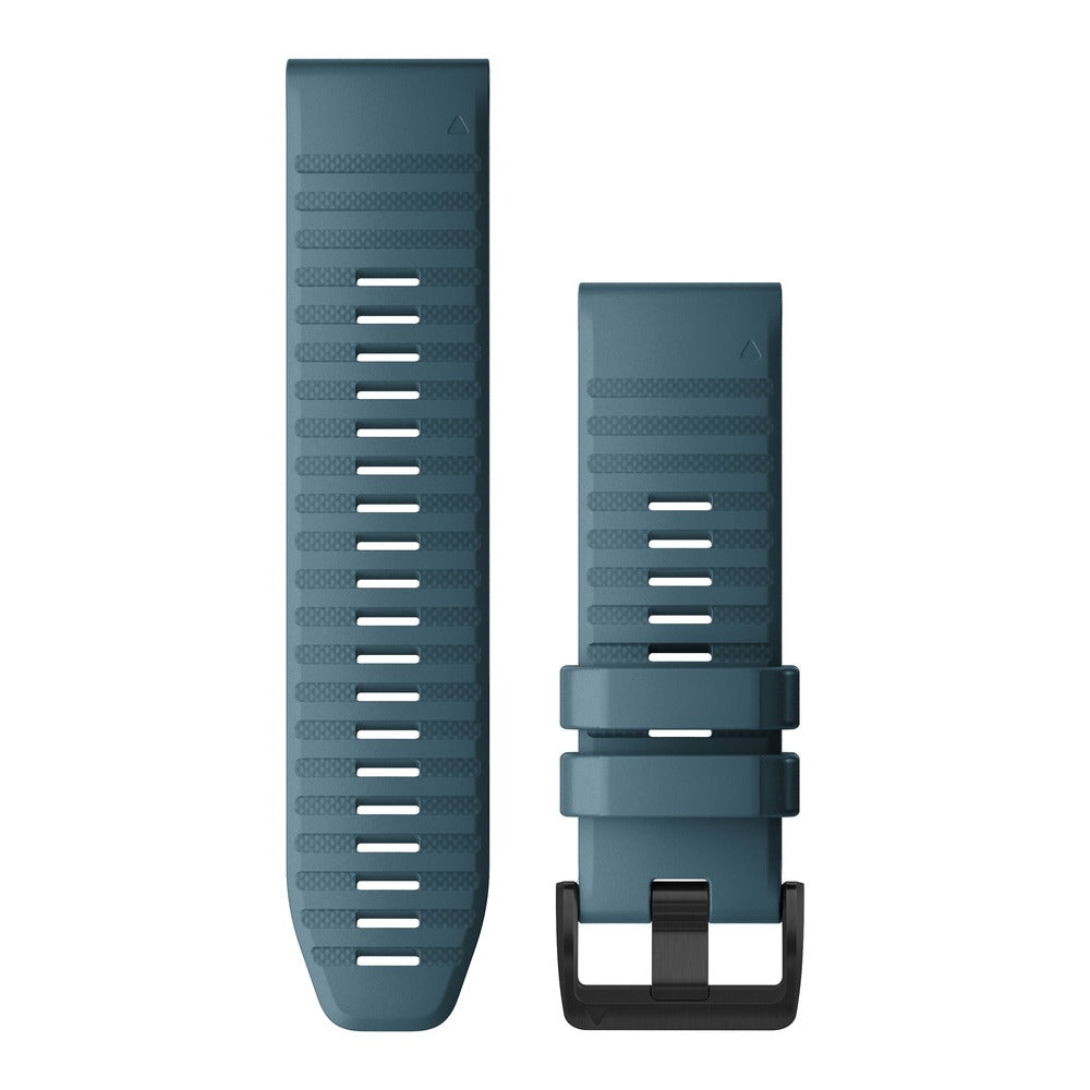 QuickFit® 22 Watch Bands, Lakeside Blue Silicone