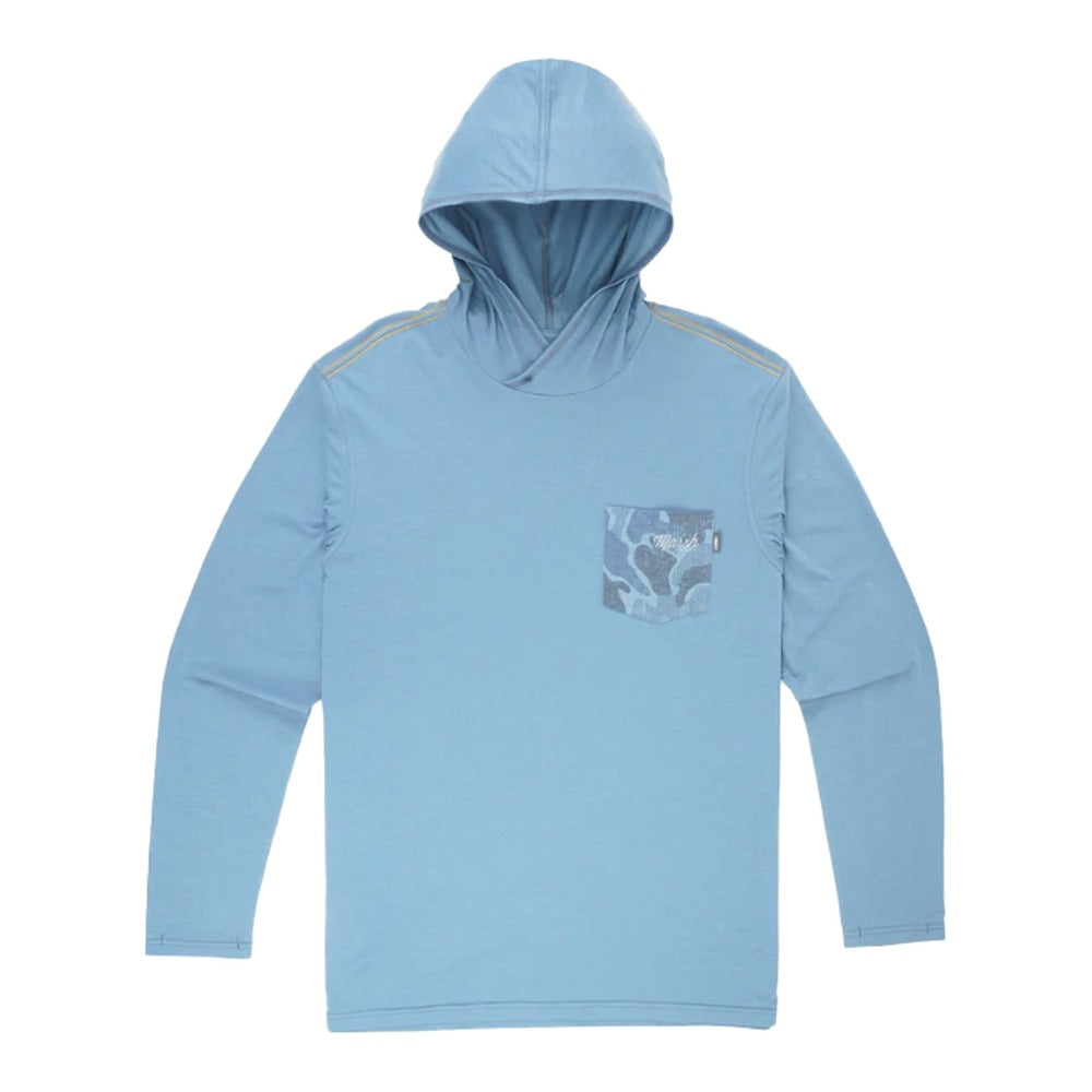 Marsh Wear Pamlico Hooded Sun Shirt with Sportfish Outfitters Logo
