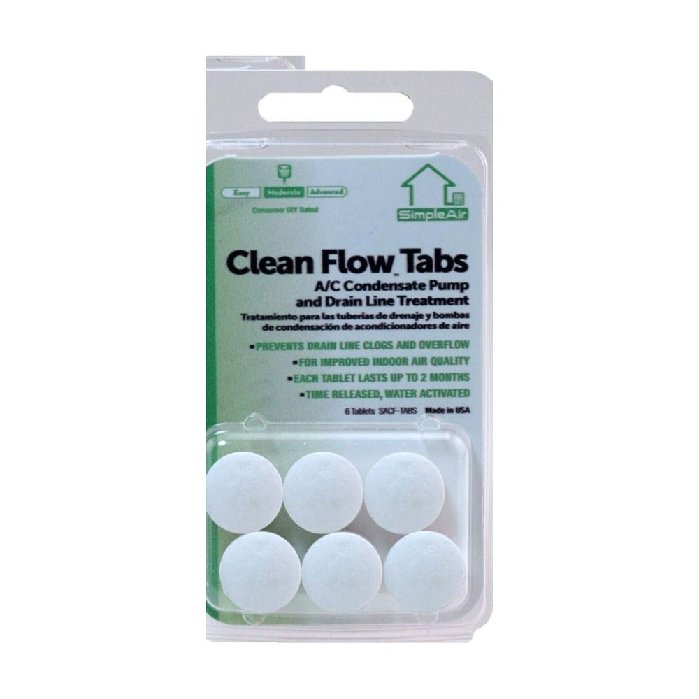 Clean Flow Tabs - 6 Tablets