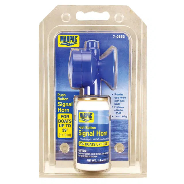 Marpac Push Button Signal Air Horn-1.4 oz.