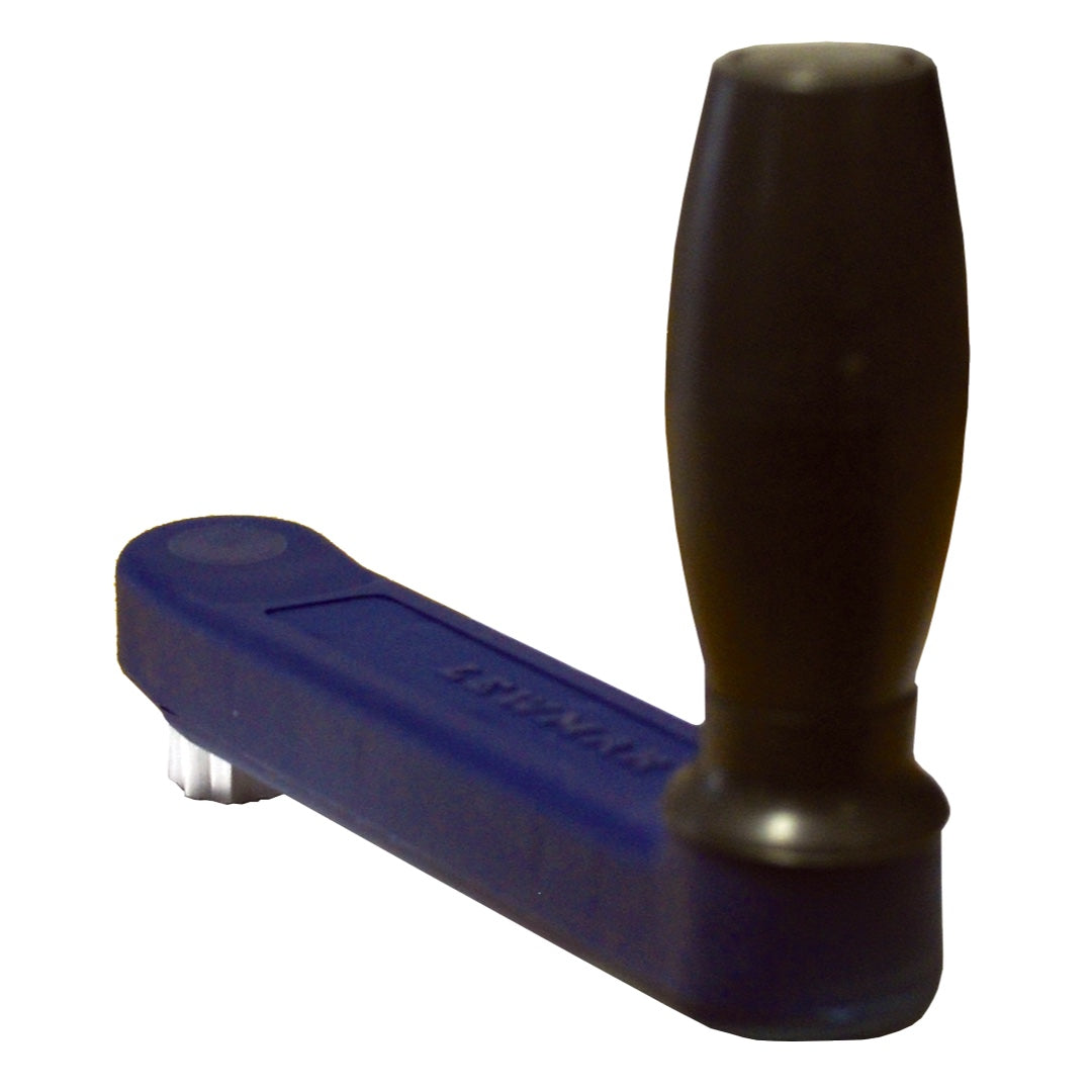 Lewmar Titan 8 inch non-locking winch handle, blue