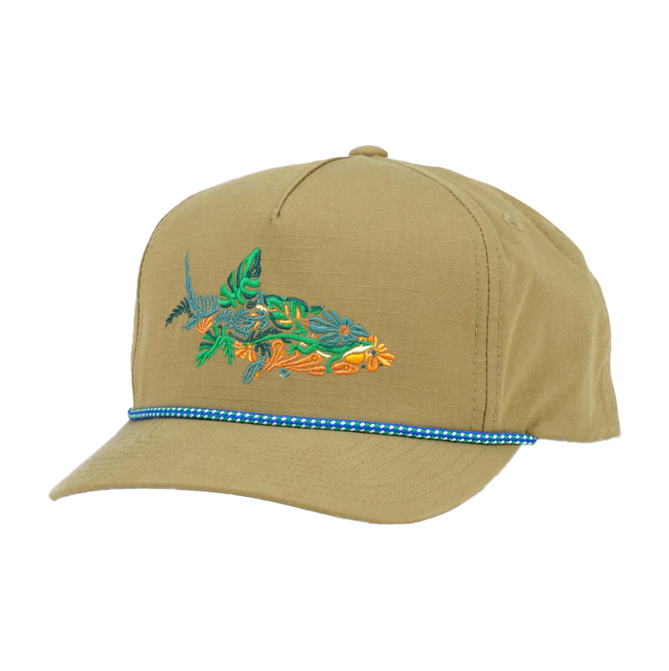 Marsh Wear Floral Hat - Sand