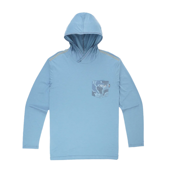 Marsh Wear Pamlico Hooded Sun Shirt with Sportfish Outfitters Logo