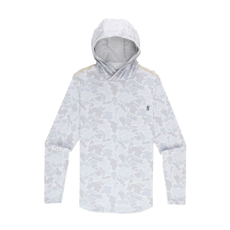 Marsh Wear Women's Buxton Hooded Sun Shirt - Gray Camo