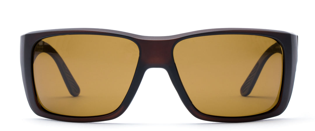 Otis Mineral Glass Eyewear - COASTIN (Matte Espresso / Brown) Polarized