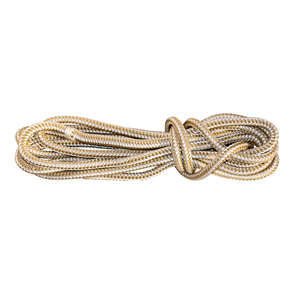 3/8 x 100 feet Double Braid Nylon Rope GOLD/WHITE Anchor/Dock Line