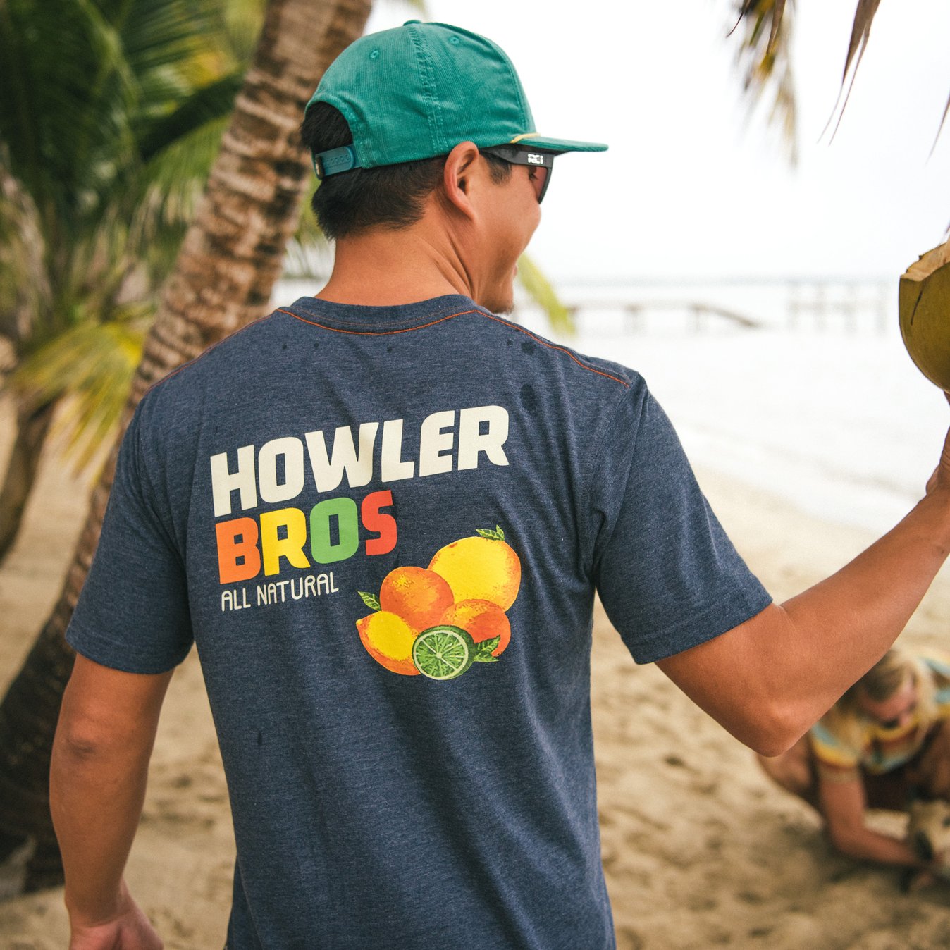 Howler Select Pocket T - Citrus Navy