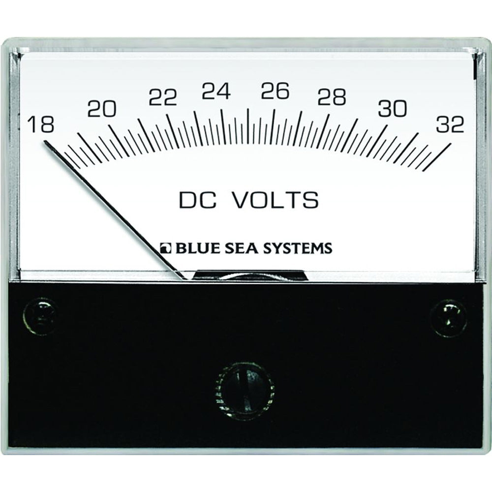 Blue Sea 8240 DC Analog Voltmeter - 2-3/4&quot; Face, 18-32 Volts DC [8240]
