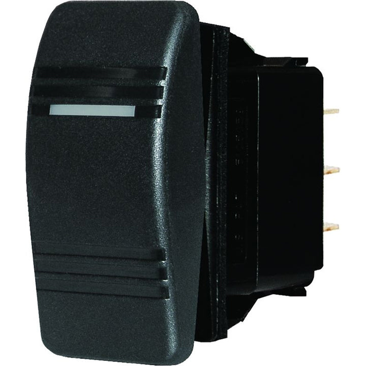 Blue Sea 8284 Water Resistant Contura III Switch - (ON)-OFF-ON - Black [8284]