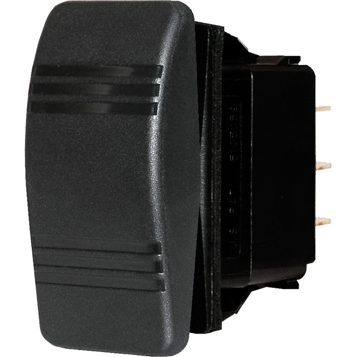 Blue Sea 8292 Water Resistant Contura III Switch - OFF-(ON) - Black [8292]