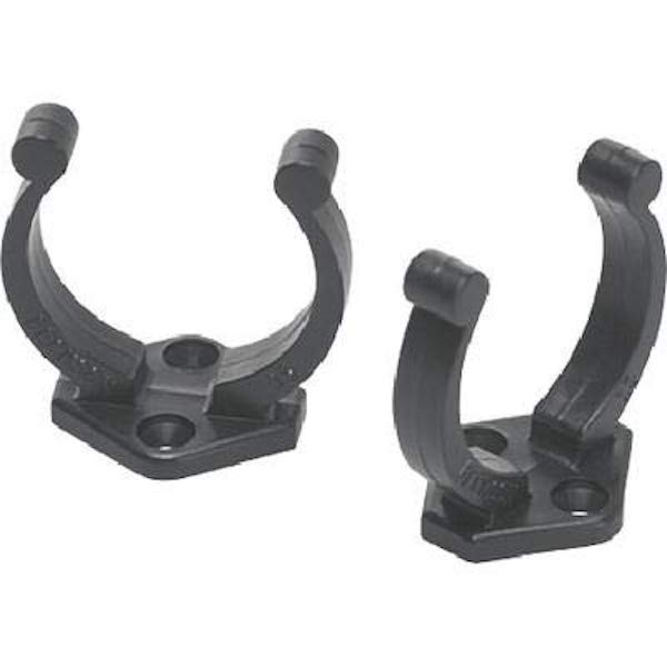 Beckson Clipper Holding Clips 3/4'', Black 2pk