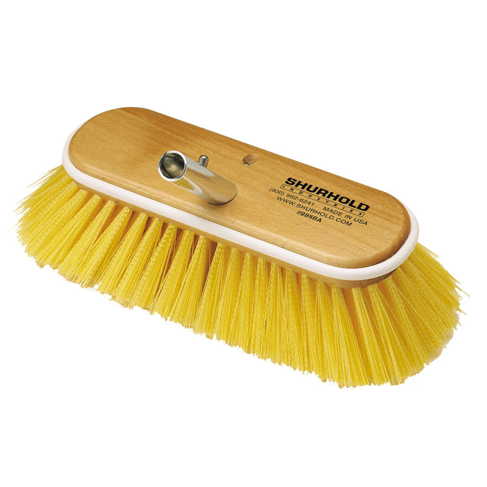 Shurhold 10" Polystyrene Medium Bristle Deck Brush [985]