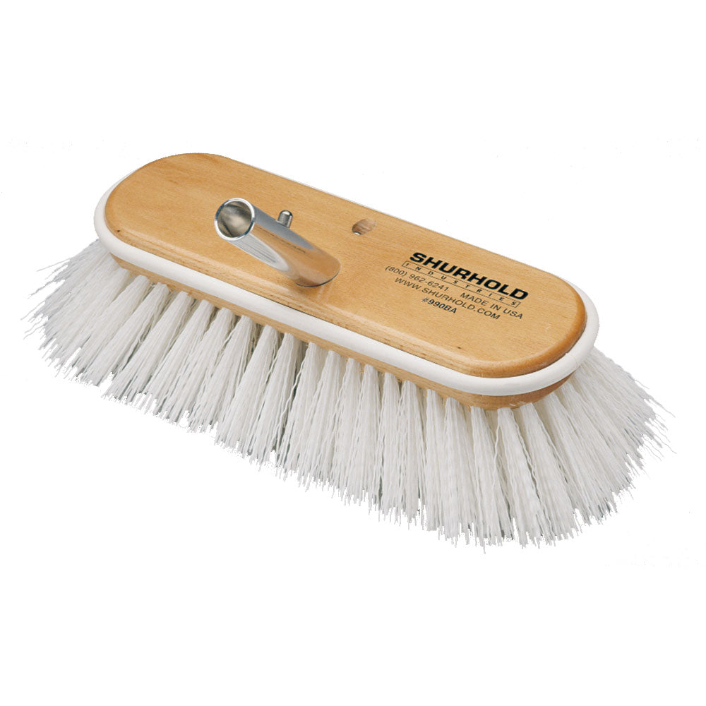 Shurhold 10" Polypropylene Stiff Bristle Deck Brush [990]