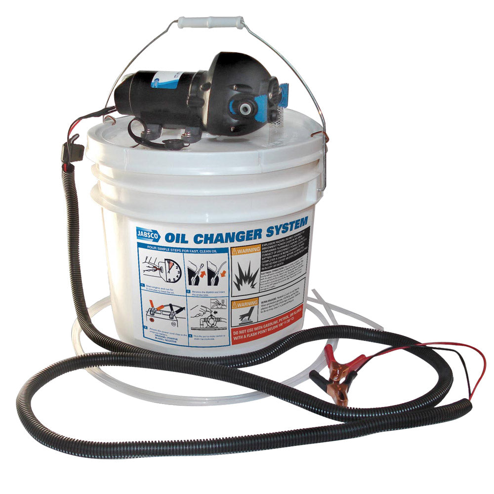 Jabsco DIY Oil Change System w/Pump &amp; 3.5 Gallon Bucket [17850-1012]