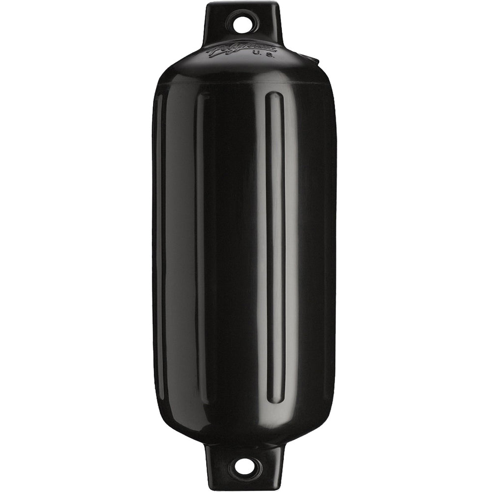 Polyform G-5 Twin Eye Fender 8.8&quot; x 26.8&quot; - Black [G-5-BLACKWO]