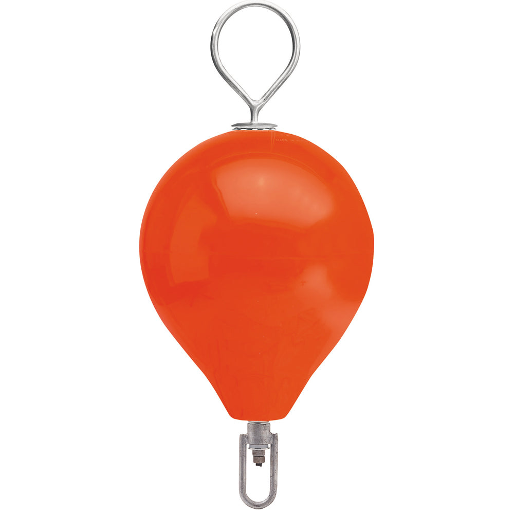 Polyform 17&quot; CM Mooring Buoy w/SS Iron - Red [CM-3SS-RED]