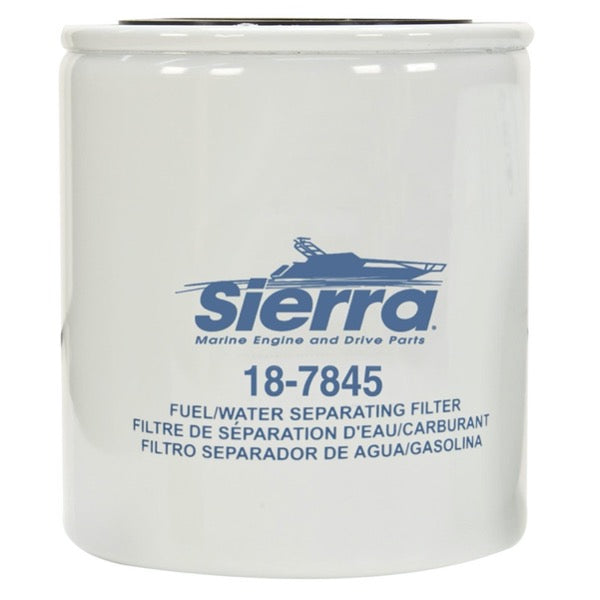Sierra 18-7845 Long Fuel Filter/Water Separator, 21-Micron
