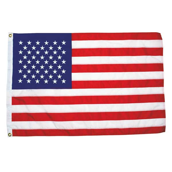 Taylor Made Deluxe Sewn 50 Star U.S. Flag 12" x 18"