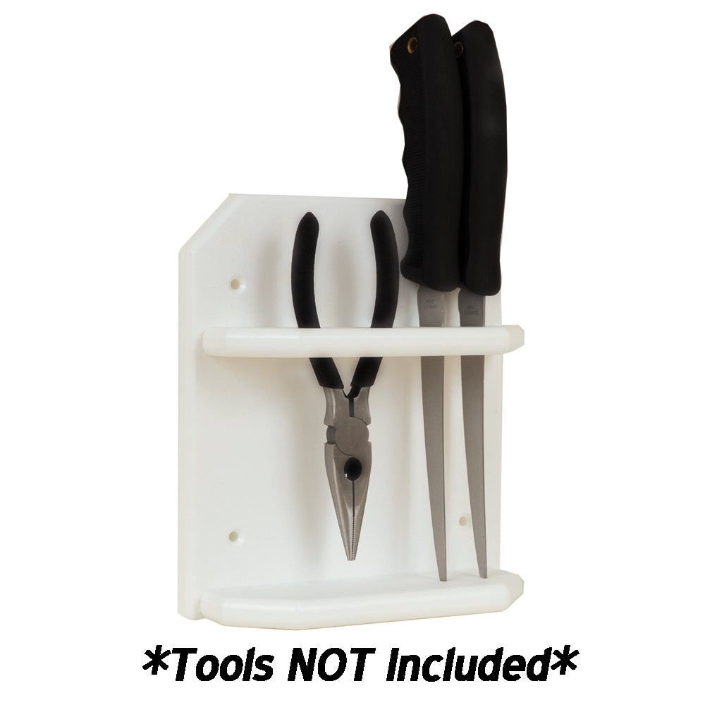 TACO Poly Knife &amp; Plier Holder - White [P01-1000W]