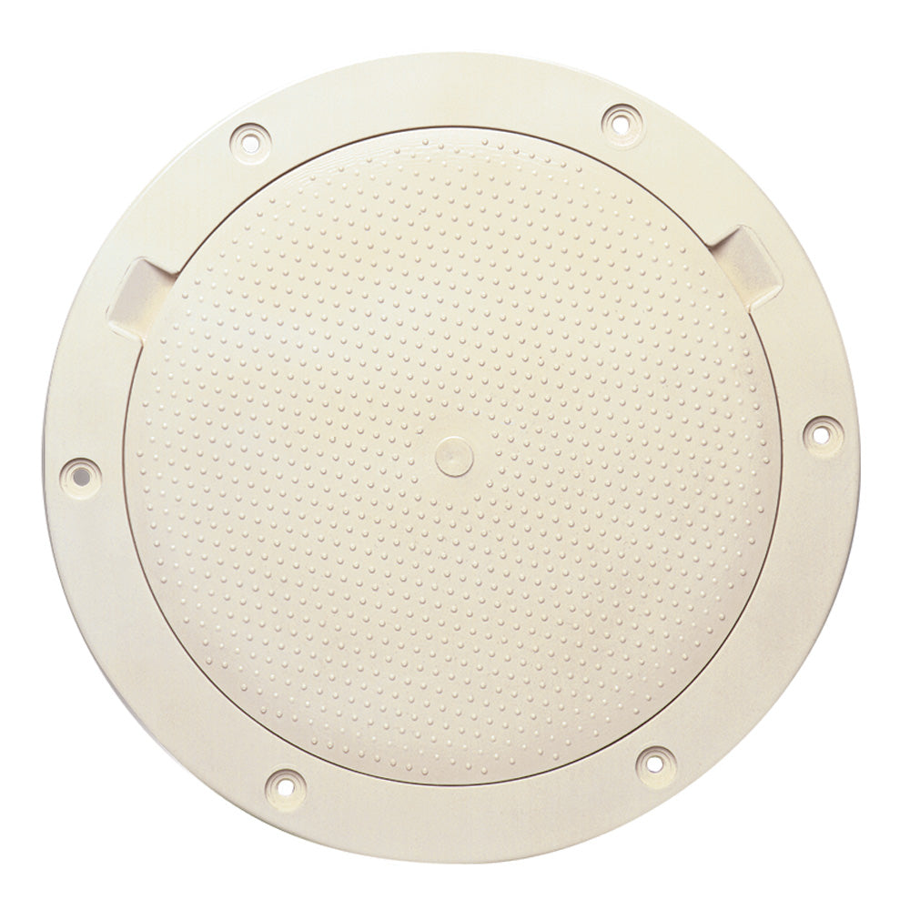Beckson 8&quot; Non-Skid Pry-Out Deck Plate - Beige [DP83-N]