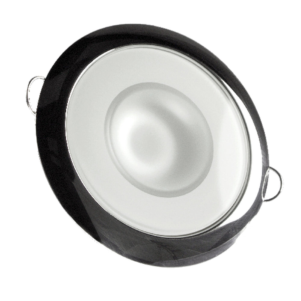 Lumitec Mirage - Flush Mount Down Light - Glass Finish/Polished SS Bezel - Warm White Dimming [113119]