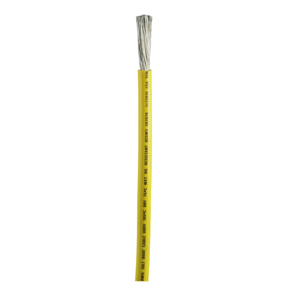 Ancor Yellow 2 AWG Battery Cable - 100&#39; [114910]