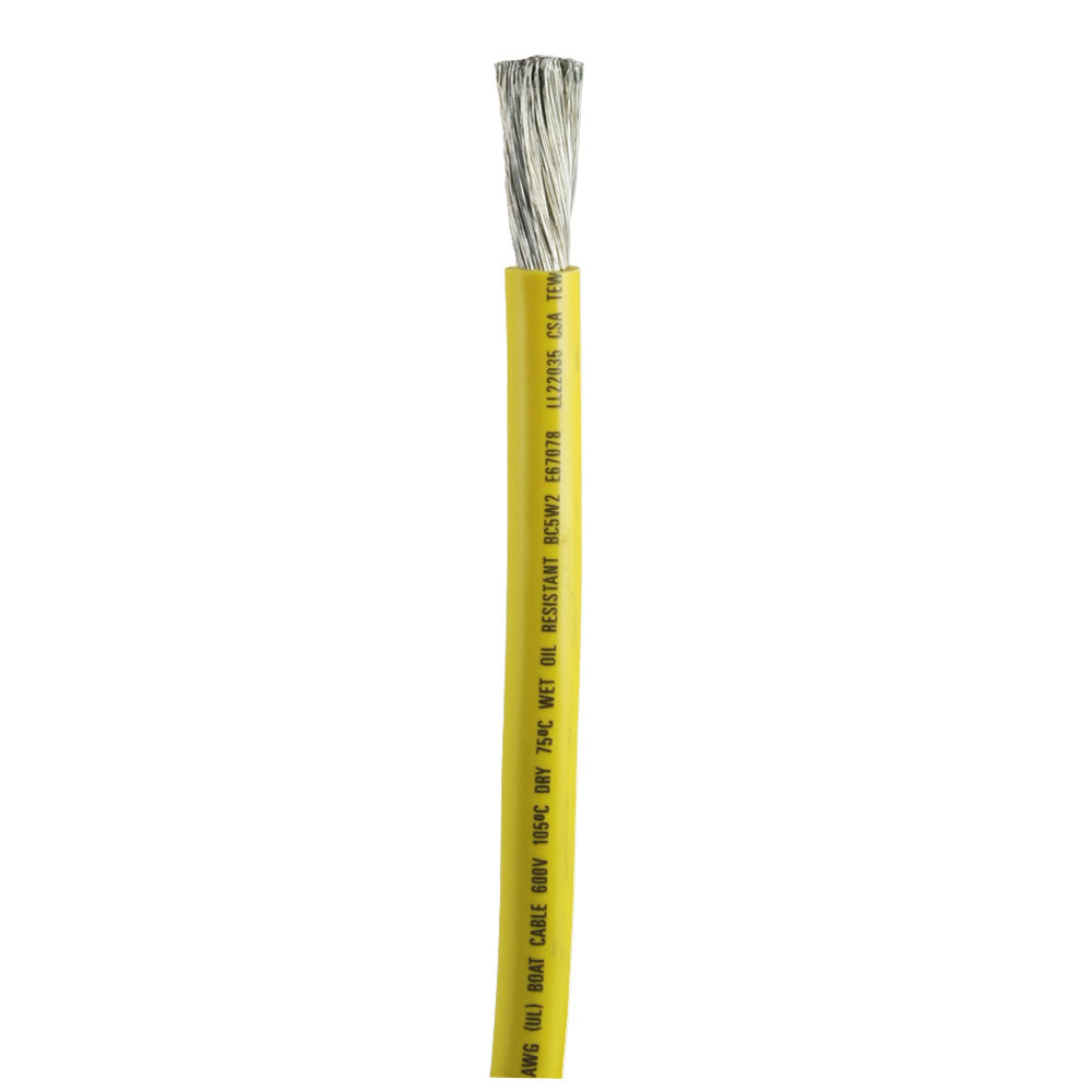 Ancor Yellow 1/0 AWG Battery Cable - 100&#39; [116910]