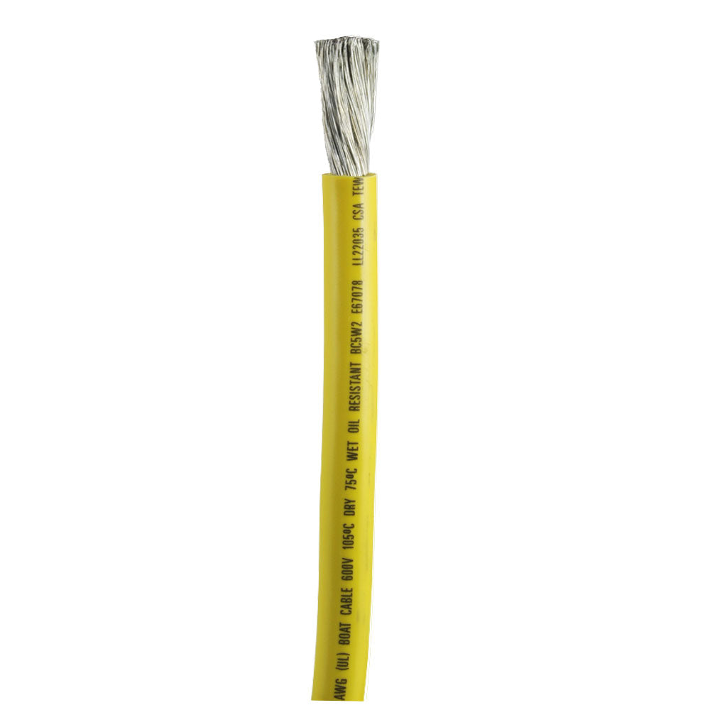 Ancor Yellow 2/0 AWG Battery Cable - 100&#39; [117910]