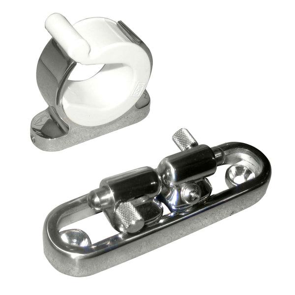 Taco - Single Rod Hanger - Polished Stainless Steel