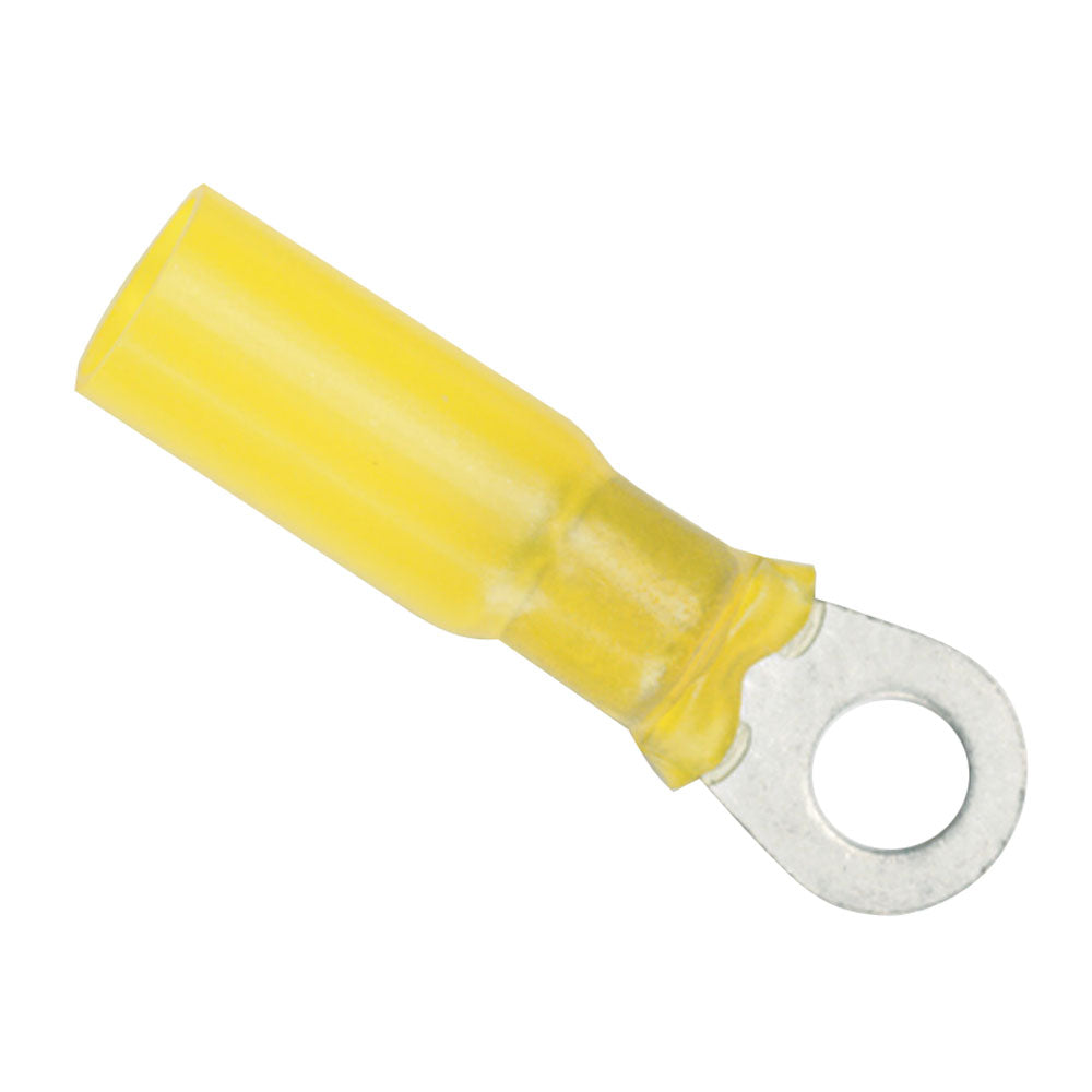 Ancor 12-10 Gauge - 3/8&quot; Heat Shrink Ring Terminal - 100-Pack [312699]
