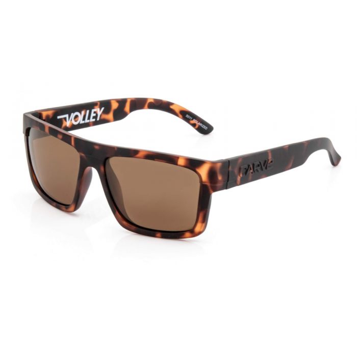 Carve Sunglasses - Volley Matte Tort/Brown Polarized Floatable