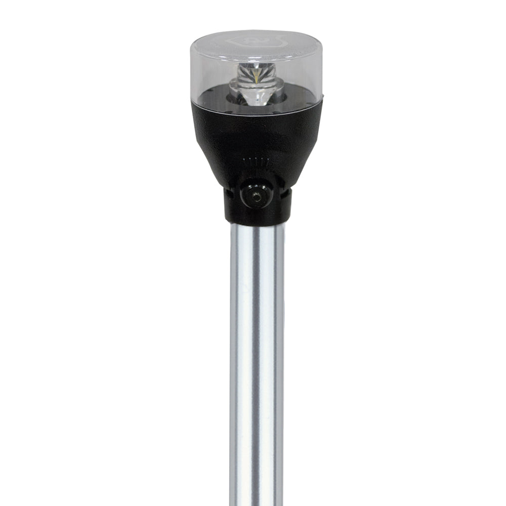 Attwood LED Articulating All Around Light - 42&quot; Pole [5530-42A7]