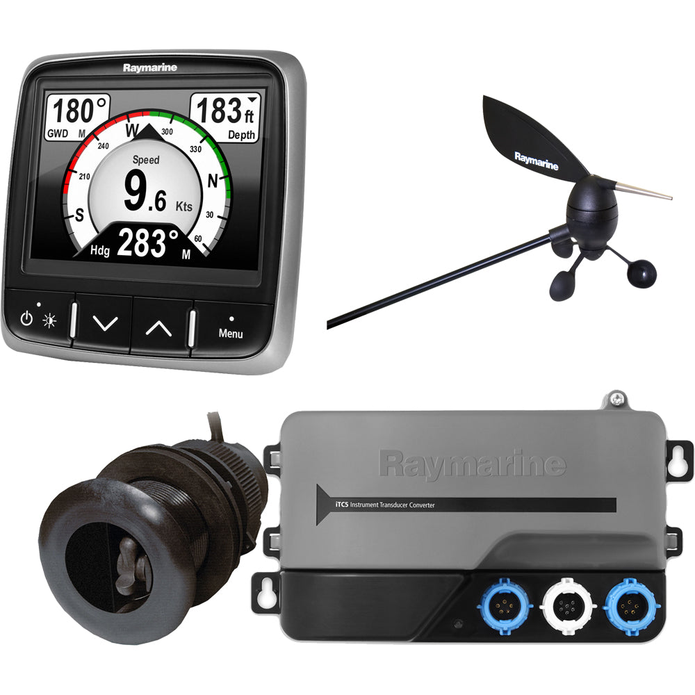 Raymarine i70s System Pack, Wind, Depth, Speed [T70226]