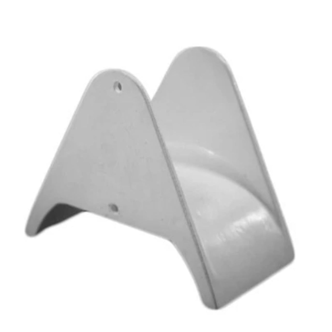 Hose Hanger White Aluminum