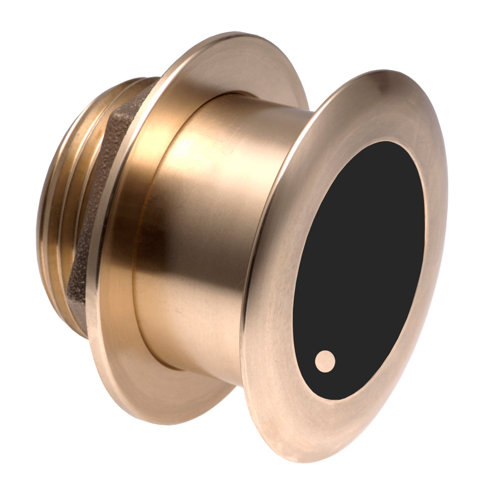 Garmin Bronze Thru-hull Wide Beam Transducer w/Depth &amp; Temp - 20 Degree tilt, 8-pin - Airmar B175HW [010-12181-22]