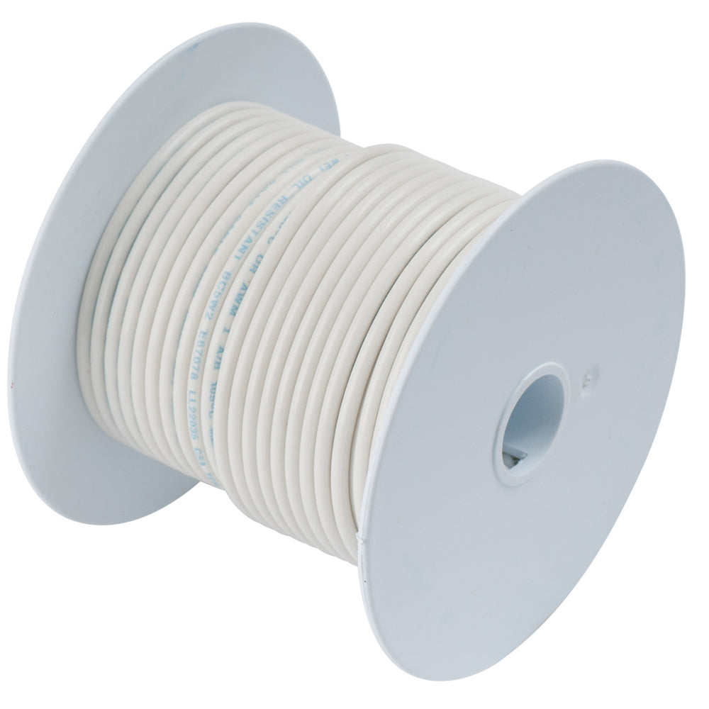 Ancor White 10 AWG Tinned Copper Wire - 100&#39; [108910]